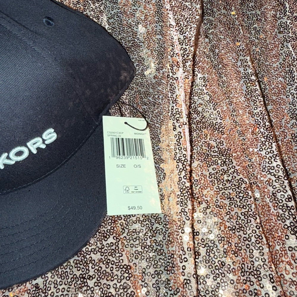 Michael Kors Dark Blue Logo Cap - Picture 4 of 4
